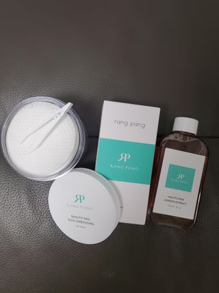 랑팡 병풀추출물150ml+어성초추출물150ml+스킨빅패드60매 — 5점을 준 리뷰어가 2021년 10월 올린 사용 사진