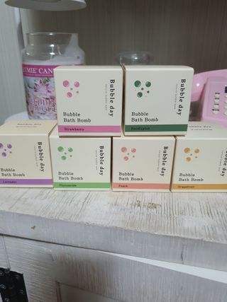 버블데이 배쓰밤 거품입욕제 버블바 6종 — 5점을 준 리뷰어가 2021년 8월 올린 사용 사진