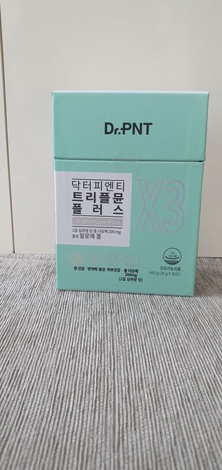 [Dr.PNT] 닥터피엔티 트리플뮨 플러스 [1개월분] — 5점을 준 리뷰어가 2022년 9월 올린 사용 사진