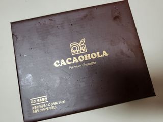 연말/새해선물 동물성 지방 NO 맛있는 비건 생초콜릿 카카올라다크 생초콜릿 — 4.5점을 준 리뷰어가 2021년 10월 올린 사용 사진