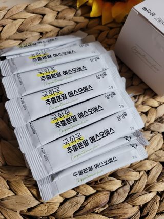 체인미 국화꽃 추출분말 에스오에스 곡류효소 과일채소 17종 혼합 분말 스틱 — 5점을 준 리뷰어가 2022년 1월 올린 사용 사진