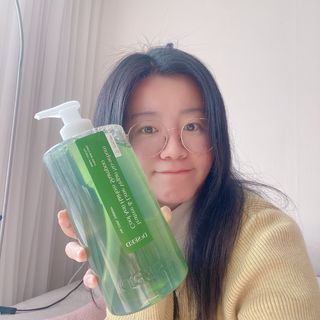 닥터시드 티트리 앤 라임 비건 지성케어 쿨 탈모 샴푸 (1000ml) — 5점을 준 리뷰어가 2023년 12월 올린 사용 사진