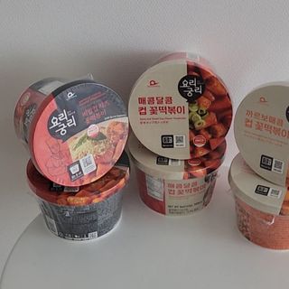 프리 [요리궁리] 타입 B (매콤,치즈,매콤까르보) 꽃떡볶이 6개입 세트 — 5점을 준 리뷰어가 2025년 2월 올린 사용 사진