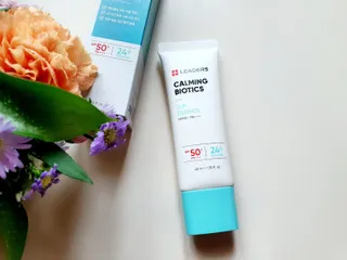 리더스코스메틱 리더스 카밍 바이오틱스 선 에센스 SPF 50+ PA++++ — 5점을 준 리뷰어가 2022년 6월 올린 사용 사진