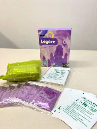 [레제르] 아로마 수액패치 발패치 30매입 -라벤더향/유칼립투스향/대나무향 — 5점을 준 리뷰어가 2022년 2월 올린 사용 사진