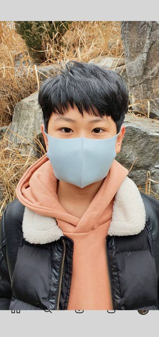 [에이블밤부] 리퓨어 쿠퍼 마스크 10color — 5점을 준 리뷰어가 2021년 2월 올린 사용 사진