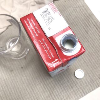 락티노브 프랑스에서 온 프리미엄 우유 래드바쉬 멸균우유 1L x 4개 — 4.5점을 준 리뷰어가 2021년 11월 올린 사용 사진