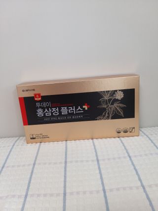 서울약사신협_투데이홍삼정플러스스틱_10g x 60포 — 5점을 준 리뷰어가 2021년 7월 올린 사용 사진