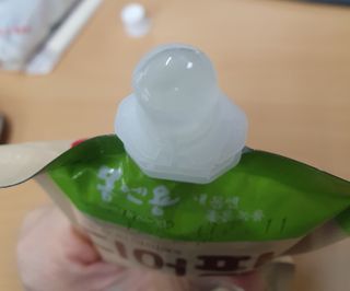[몸엔용] 우리 아이 건강간식, 달콤한 녹용곤약젤리 디어팡 4종 — 5점을 준 리뷰어가 2022년 4월 올린 사용 사진
