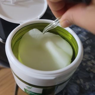 랑벨 랑바이오 블랙 시카 퀵 패드 100매 (3초 쿨링/3분 흡수, 블랙비 프로폴리스/시카 4종 함유, 대용량) — 5점을 준 리뷰어가 2022년 5월 올린 사용 사진