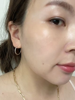 아이레시피 모이스트터치 스포츠 선밀크 50ml (SPF50+ PA+++) — 5점을 준 리뷰어가 2023년 6월 올린 사용 사진