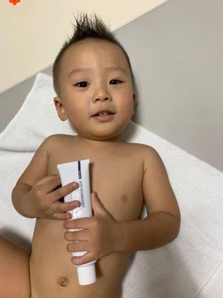 아토스탠다드 베이비크림 — 5점을 준 리뷰어가 2021년 1월 올린 사용 사진