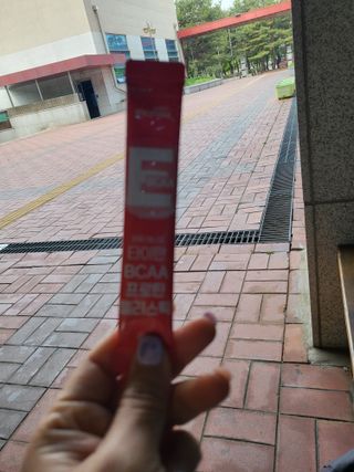 인디닥터 면역 생생 핑크 이뮨 젤리 + 타이탄 BCAA 프로틴 젤리스틱 — 5점을 준 리뷰어가 2022년 5월 올린 사용 사진
