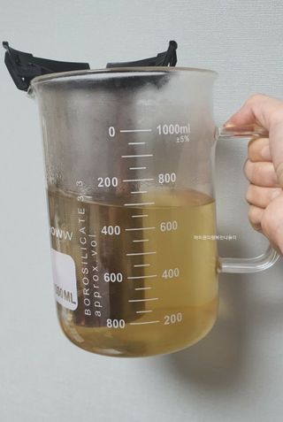 마시다 태양의 축복을 받은 프리미엄 수제 블렌딩 홍차, 골든에이지블랙티 — 4.5점을 준 리뷰어가 2021년 3월 올린 사용 사진