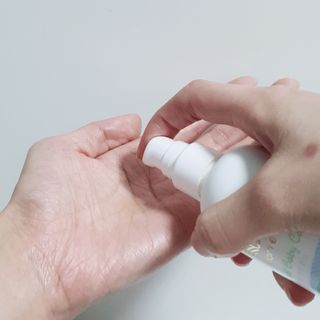 mom e 맘이 내추럴 베이비 케어 크림+바디오일 — 5점을 준 리뷰어가 2021년 1월 올린 사용 사진