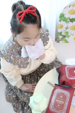 마미요 대용량 플레인 아기물티슈 베이직 캡형 100매 * 10개 — 5점을 준 리뷰어가 2022년 12월 올린 사용 사진