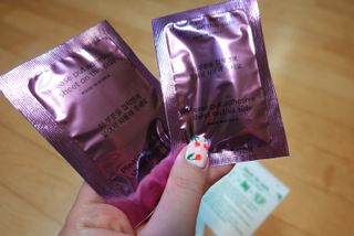 [레제르] 아로마 수액패치 발패치 30매입 -라벤더향/유칼립투스향/대나무향 — 5점을 준 리뷰어가 2022년 4월 올린 사용 사진