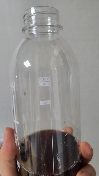 클린24시간 1BOX(5포) + 전용보틀(500ml) — 5점을 준 리뷰어가 2022년 11월 올린 사용 사진