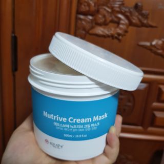 약손명가코스메틱 에오스보떼 뉴트리브 크림 마스크 솔트 500ml — 5점을 준 리뷰어가 2022년 1월 올린 사용 사진