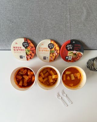 프리 [요리궁리] 타입 B (매콤,치즈,매콤까르보) 꽃떡볶이 6개입 세트 — 5점을 준 리뷰어가 2024년 12월 올린 사용 사진