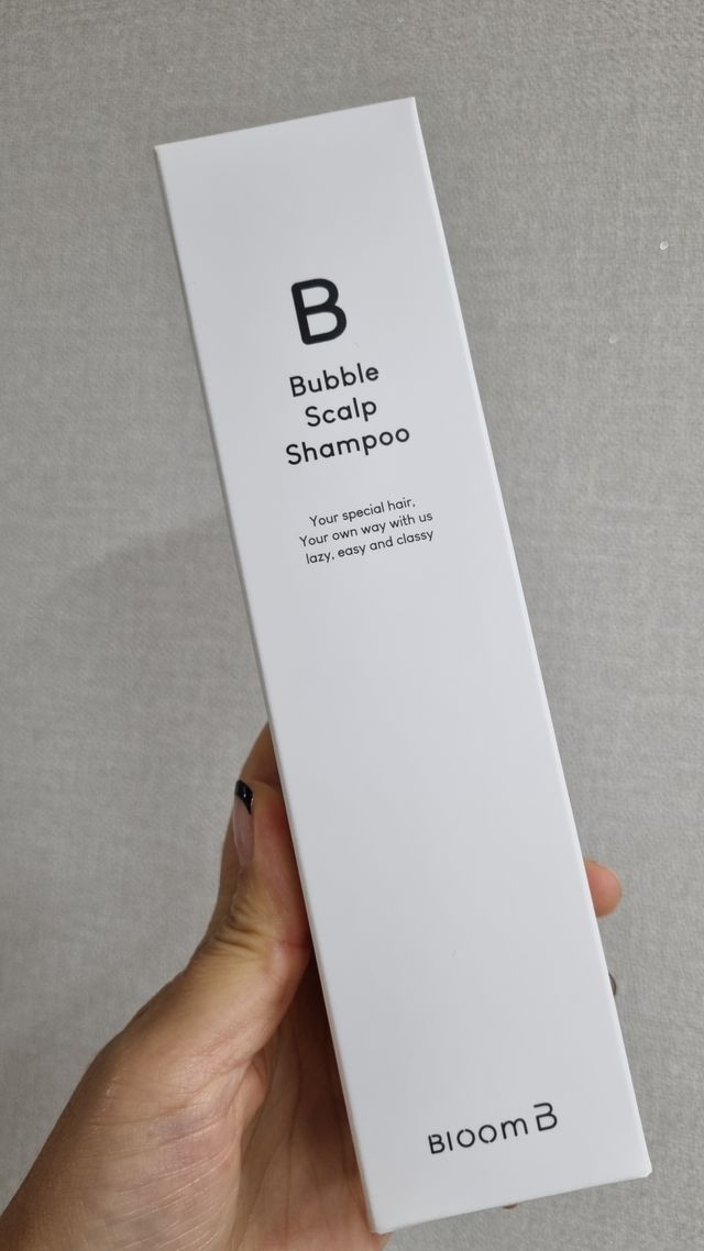 블룸비 거품 두피 샴푸 리뷰 사진