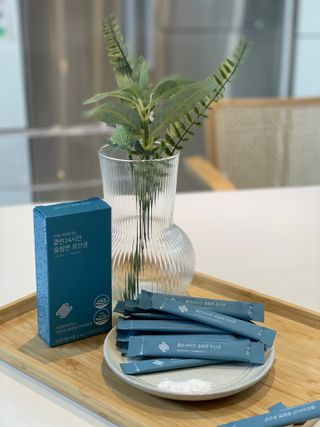클린24시간 슬림앤유산균 1박스 (3.5g X 15포) — 5점을 준 리뷰어가 2022년 11월 올린 사용 사진