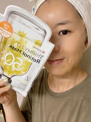 리더스코스메틱 리더스 아임피토 마스크 6종 — 5점을 준 리뷰어가 2021년 10월 올린 사용 사진