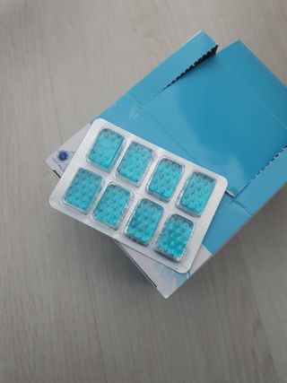 마요라 히말라야 솔트 캔디 2종-페퍼민트 맛, 라임민트 맛 — 5점을 준 리뷰어가 2022년 12월 올린 사용 사진