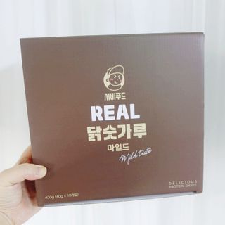 서비푸드 리얼 닭주스 오리지널 200g 1세트 10개입 — 5점을 준 리뷰어가 2022년 3월 올린 사용 사진