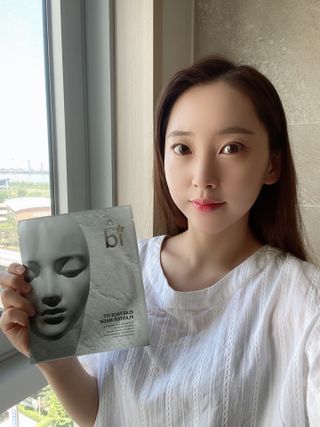 아이디플라코스메틱 페이스핏 플라스터 마스크 _ 리뉴얼 — 5점을 준 리뷰어가 2021년 7월 올린 사용 사진