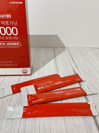 메타아르기닌 GC녹십자웰빙 메타 아르기닌 6000 플러스 오르니틴 — 4.5점을 준 리뷰어가 2022년 12월 올린 사용 사진