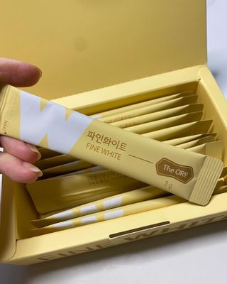 디오르 파인화이트 — 3점을 준 리뷰어가 2022년 1월 올린 사용 사진
