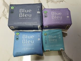 블루블루 유기농 순면 커버 생리대 — 4점을 준 리뷰어가 2021년 1월 올린 사용 사진