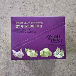 몽베스트 [MONTBEST] 500mL 20병 & 블랜딩 콤부차 달콤 4종 — 5점을 준 리뷰어가 2024년 12월 올린 사용 사진