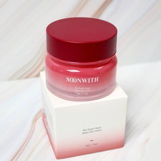 SOONWITH 바이오 수퍼 아쿠아 하이드로 젤 크림 — 5점을 준 리뷰어가 2021년 4월 올린 사용 사진