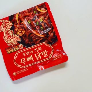 불타 호랑이 닭발 250g — 2점을 준 리뷰어가 2021년 7월 올린 사용 사진