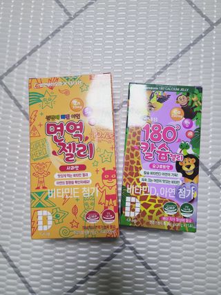 다나음 180도 칼슘젤리+아연면역젤리 — 4점을 준 리뷰어가 2021년 12월 올린 사용 사진