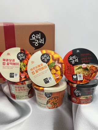 프리 [요리궁리] 타입 B (매콤,치즈,매콤까르보) 꽃떡볶이 6개입 세트 — 5점을 준 리뷰어가 2025년 2월 올린 사용 사진
