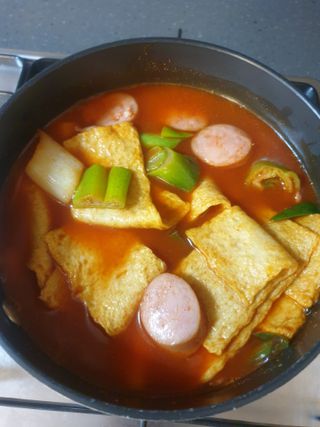 응큼떡볶이 — 5점을 준 리뷰어가 2021년 3월 올린 사용 사진