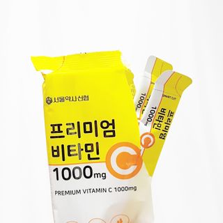 서울약사신협 프리미엄비타민C1000_2.5G x 100포 — 5점을 준 리뷰어가 2020년 12월 올린 사용 사진