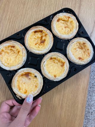 디앙뜨 포르투갈 에그타르트 오리지널 맛+패션후르츠 맛 중 택1 — 5점을 준 리뷰어가 2021년 7월 올린 사용 사진