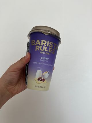 바리스타룰스 돌체 라떼 — 5점을 준 리뷰어가 2023년 4월 올린 사용 사진