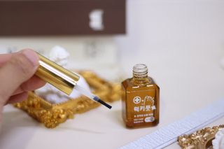 유케어 YOU CARE 문제성 손발톱케어_럭키풋 — 5점을 준 리뷰어가 2022년 10월 올린 사용 사진