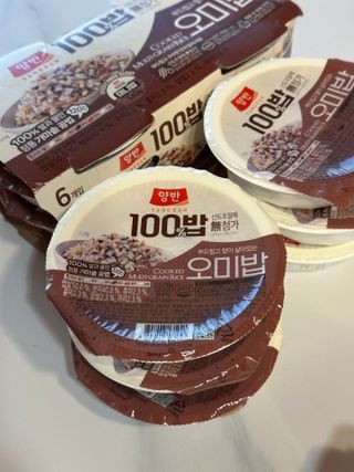 [구매평]양반 동원 양반 100밥 오미밥, 130g, 12개 — 5점을 준 리뷰어가 2025년 4월 올린 사용 사진