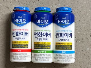 LIVE 매일바이오 썬화이버 드링킹 요거트 — 5점을 준 리뷰어가 2022년 8월 올린 사용 사진