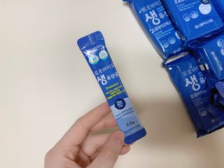 서울약사신협_프로바이오생유산균_2.5G x 100포 — 4.5점을 준 리뷰어가 2021년 4월 올린 사용 사진