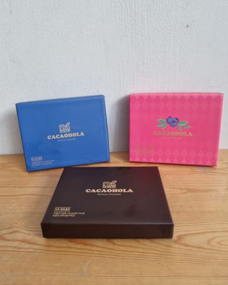 카카오 본연의 색을 간직하고있는 루비초콜릿과 블루베리의 만남, 카카올라 루비베리요거트생초콜릿 — 5점을 준 리뷰어가 2021년 10월 올린 사용 사진