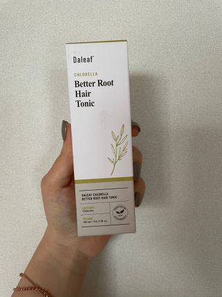 달리프 클로렐라 베러 루트 헤어토닉 100ml — 4점을 준 리뷰어가 2021년 5월 올린 사용 사진