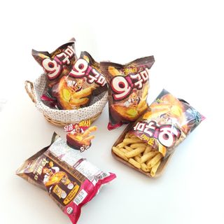 꿀버터 오!구마 꿀버터 오구마 16봉 — 5점을 준 리뷰어가 2021년 7월 올린 사용 사진