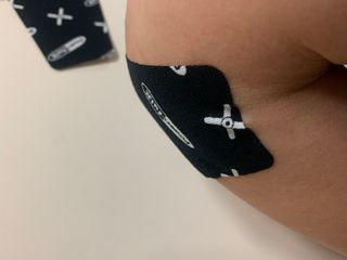 파워풀엑스 메디핑 라이트팩 다이아몬드 타입_8개입(블랙) — 5점을 준 리뷰어가 2025년 1월 올린 사용 사진